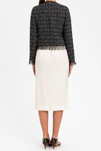 Twinset 262TP2080-01K-13857 Veste en bouclé Black Lily