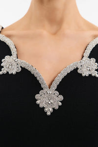 Robe midi Harlynn Rebecca Vallance noire