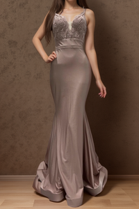 Jessica Angel Lace Sweetheart Neckline Gown