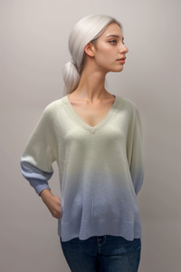 Repeat Cashmere Ombre Knitted Pullover