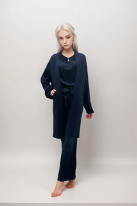 Cardigan tricoté en cachemire 100 % biologique Repeat