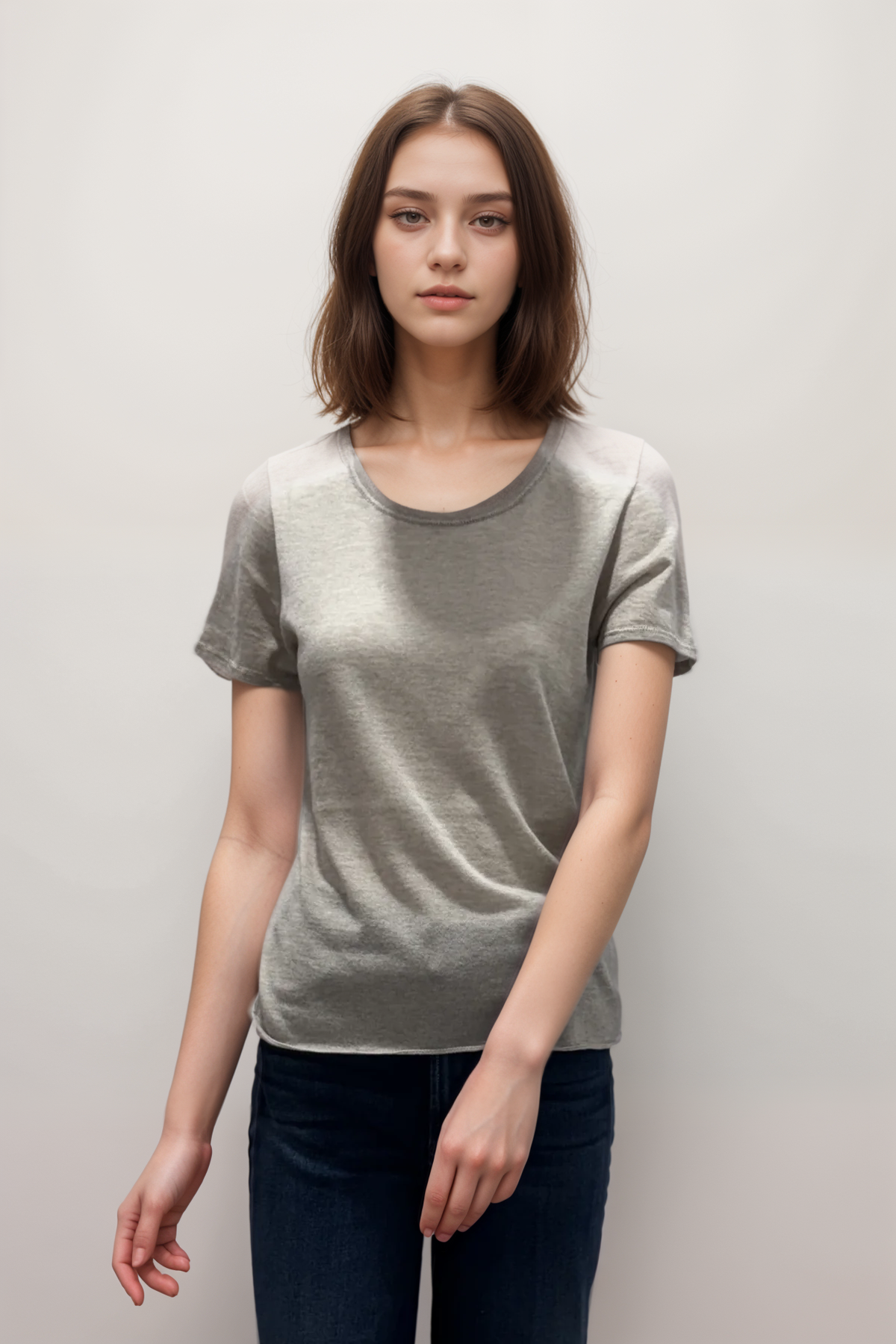 Majestic Filatures Cashmere Short Sleeve Crewneck T-Shirt
