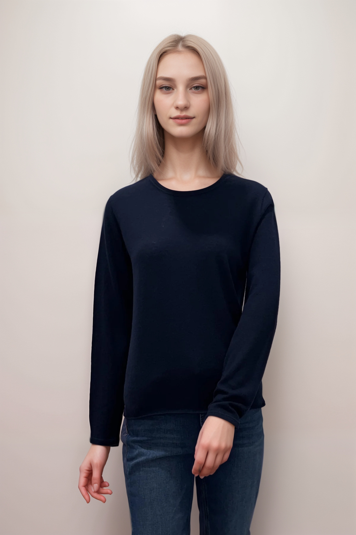 Majestic Filatures Cashmere Long Sleeve Crewneck