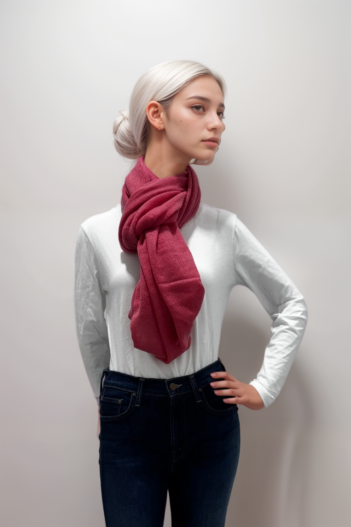 Repeat Organic Cashmere Scarf