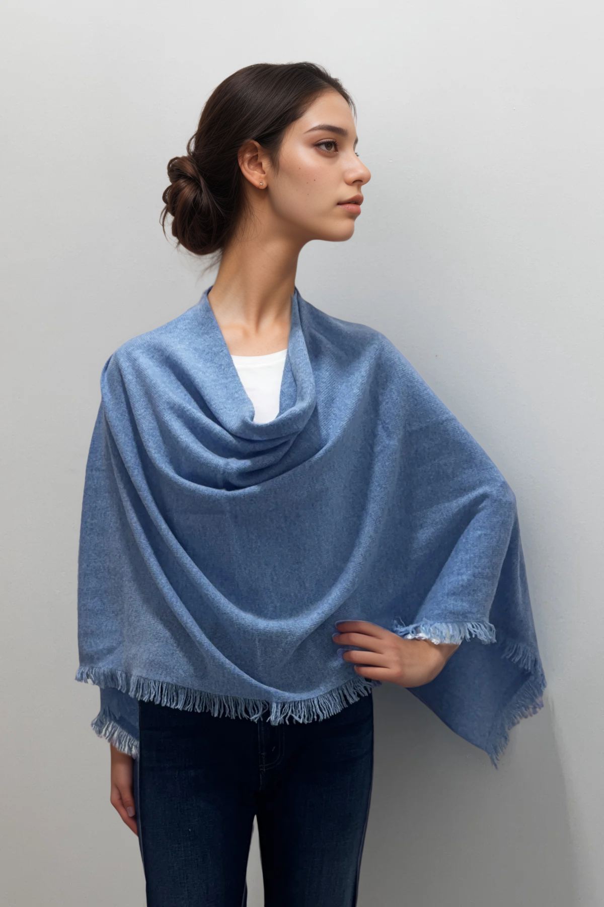Repeat Poncho Scarf