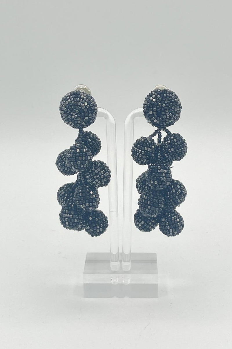 SACHIN & BABI Boucles d'oreilles Noix de Coco Pendentifs d'oreilles Boucles d'oreilles Clip ou Post.