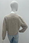 Repeat Cashmere Knitted 4 Buttons Cardigan