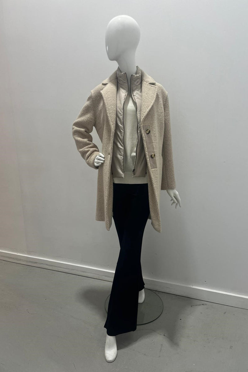 Cinzia Rocca Short Coat With Vest