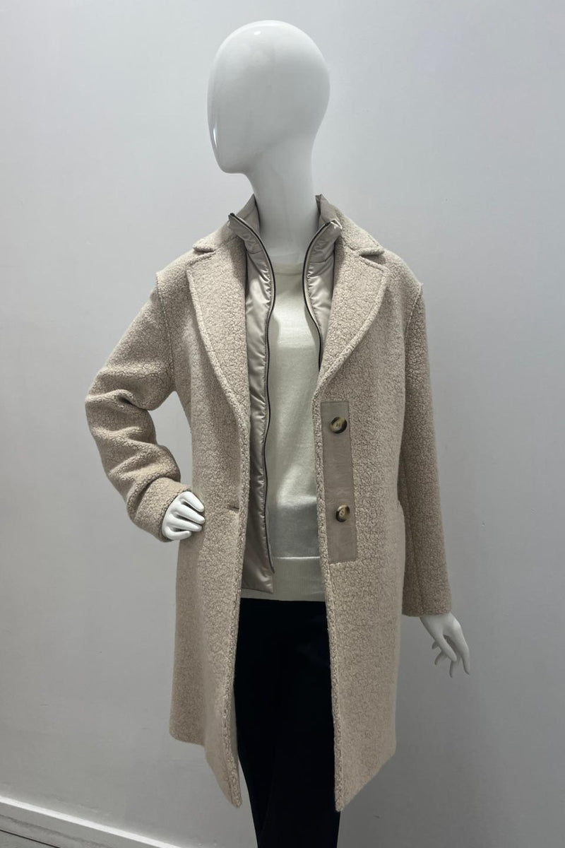 Cinzia Rocca Short Coat With Vest