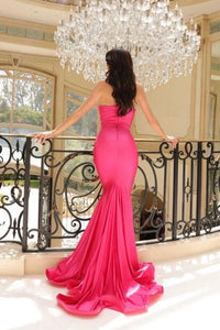 Jessica Angel Bustier Ruched Gown