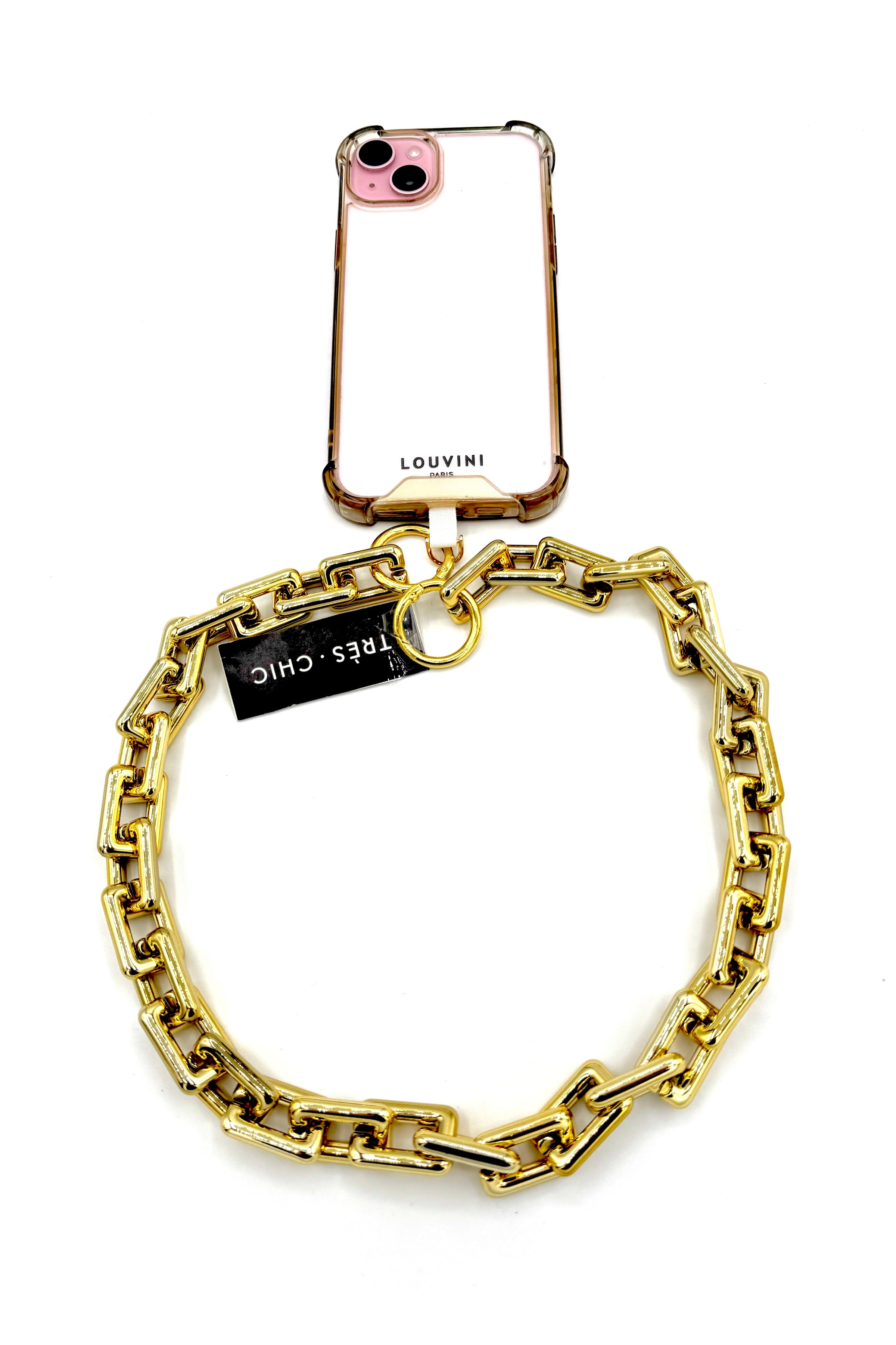 Tres Chic Large Chain Accessory Gold