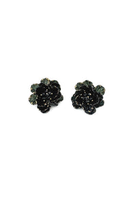 Boucles d'oreilles florales Ombre