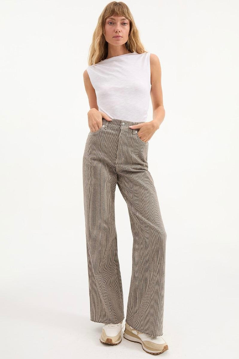 Veronica Beard Brody Boat Neck Tank