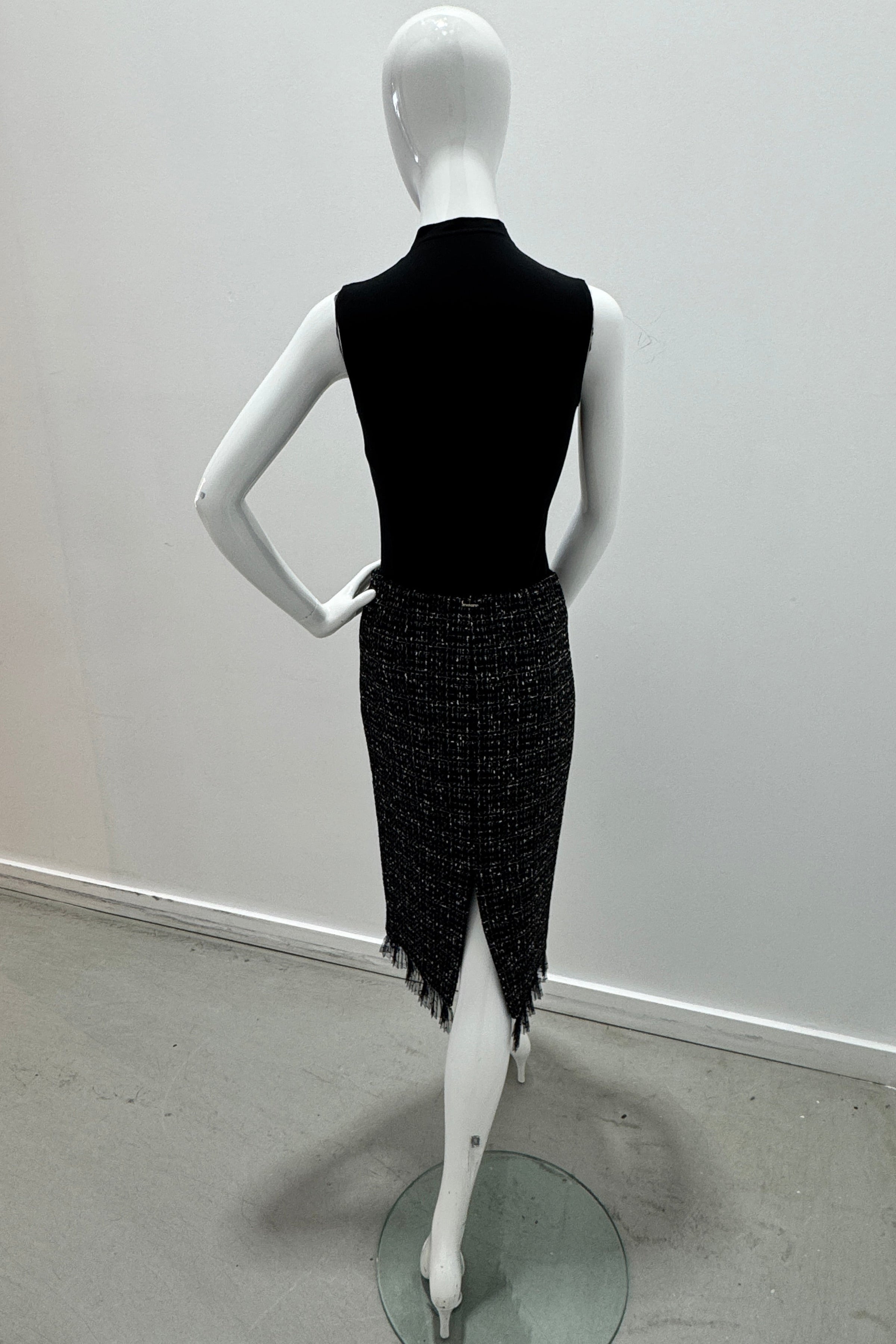 Twinset Boucle Skirt Black Lily