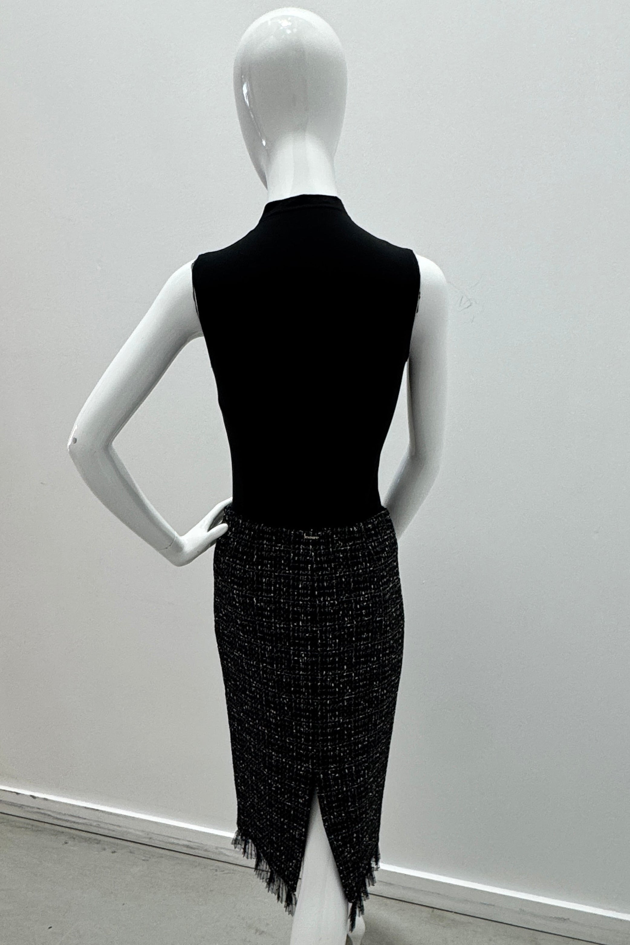 Twinset Boucle Skirt Black Lily