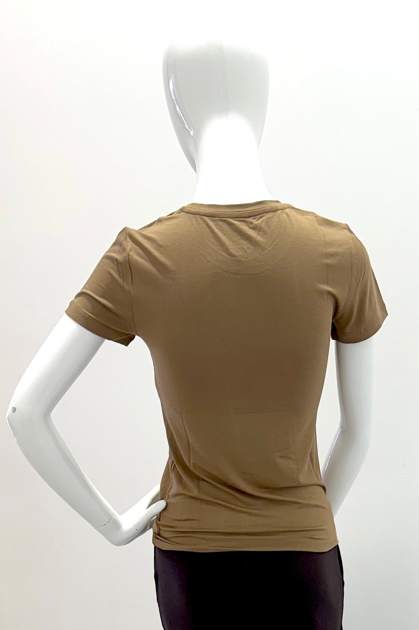 Majestic Filatures Soft-Touch Short-Sleeve Crewneck - Havana