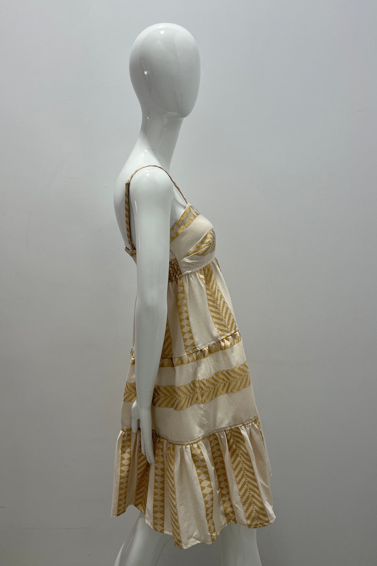 Kasia Sifnos Sleeveless Mini Dress