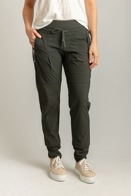Raffaello Rossi Pantalon de jogging Candy Olive foncé