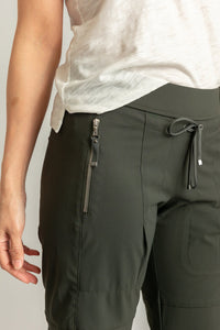 Raffaello Rossi Pantalon de jogging Candy Olive foncé