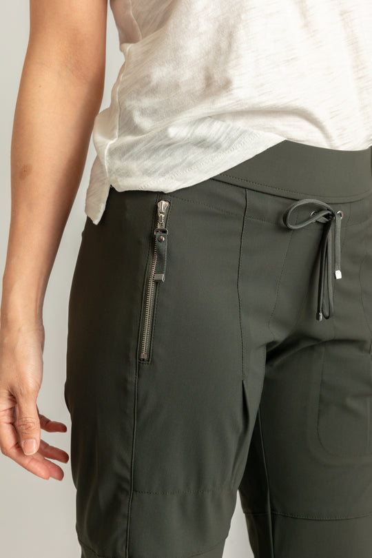 Raffaello Rossi Pantalon de jogging Candy Olive foncé