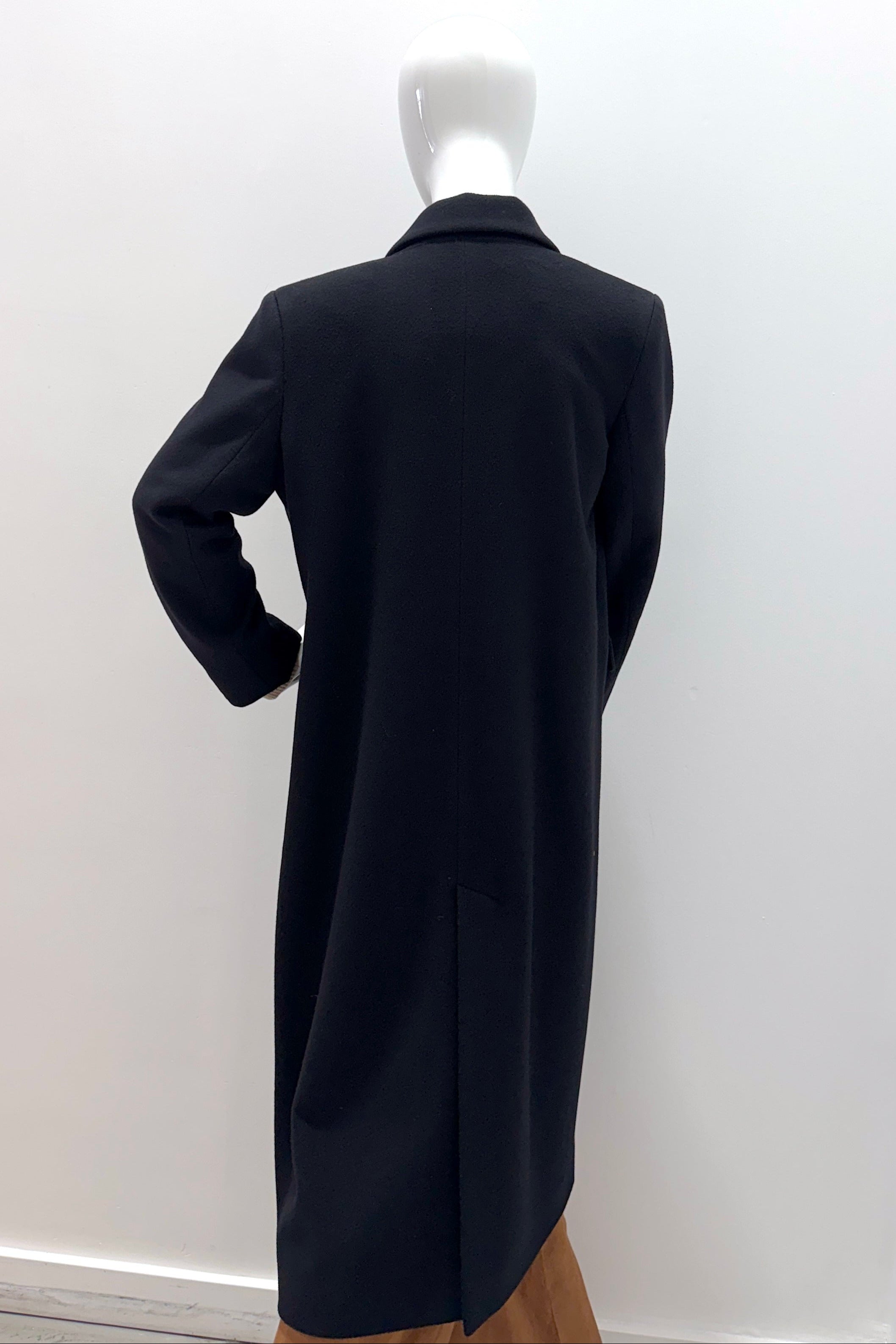 Cinzia Rocca Long Coat - Black