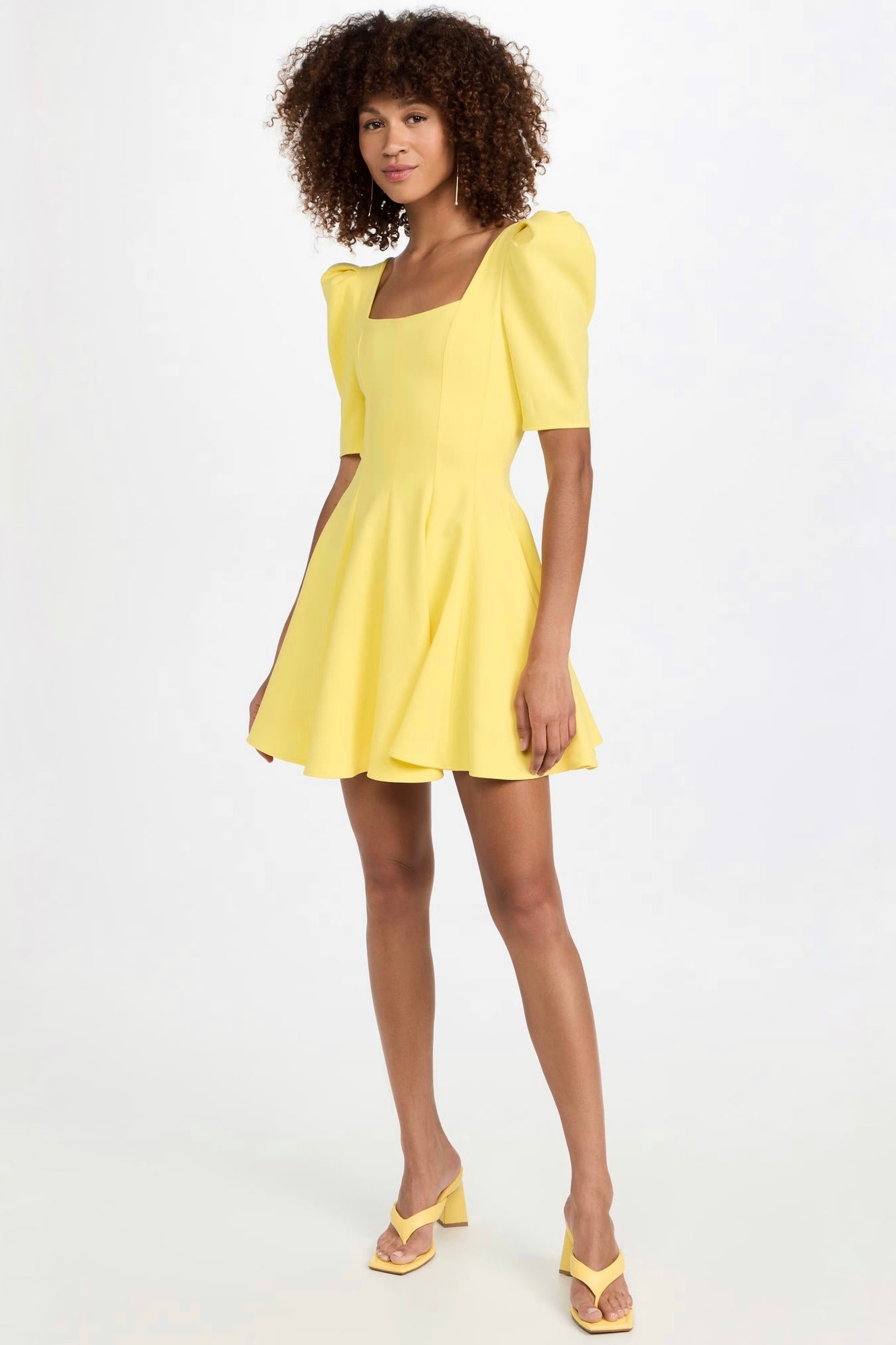 BLACK HALO Naples Gown Yellow Halter Dress outlet 8