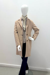Manteau 3/4 Cinzia Rocca taupe clair
