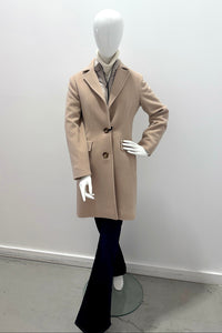 Manteau 3/4 Cinzia Rocca taupe clair