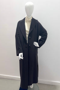 Manteau long Cinzia Rocca marron café