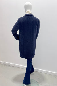 Manteau 3/4 Cinzia Rocca bleu