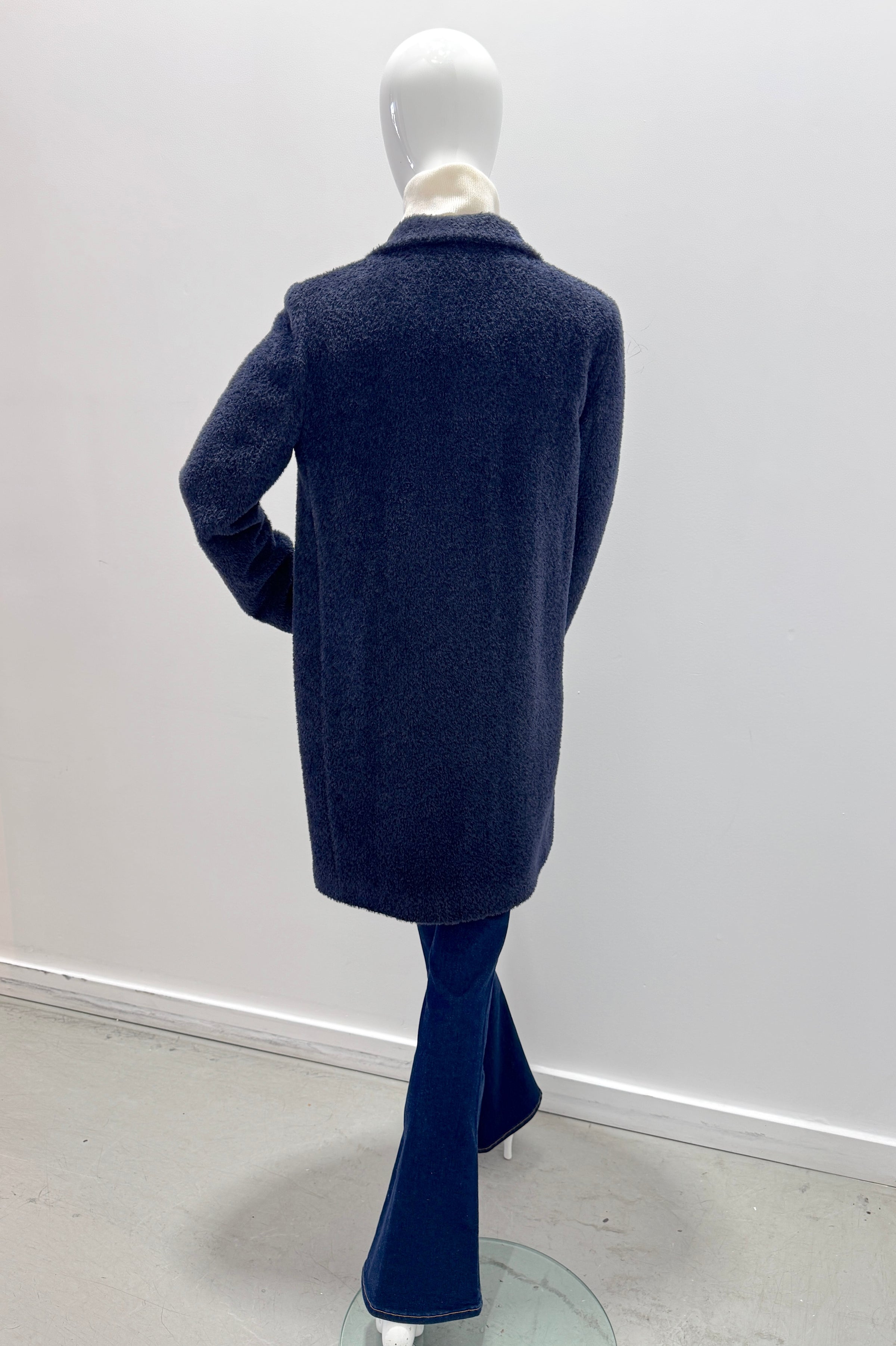 Manteau 3/4 Cinzia Rocca bleu