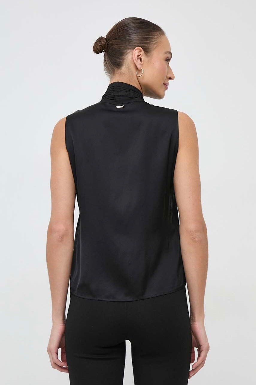 satin sleeveless top