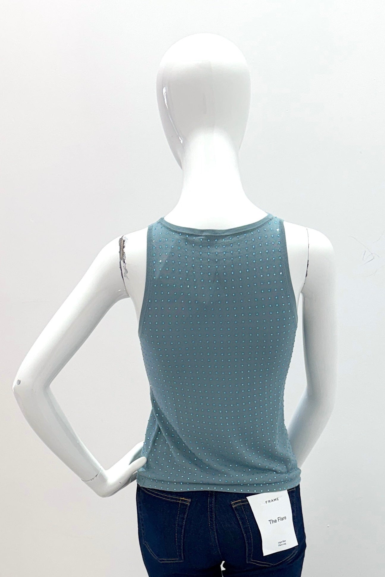 Marella MA12011F-003 débardeur Baldi bleu clair