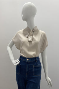 Max Volmary Short-Sleeve Blouse