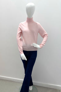 Repeat Organic Cashmere Knitted Pullover Feather