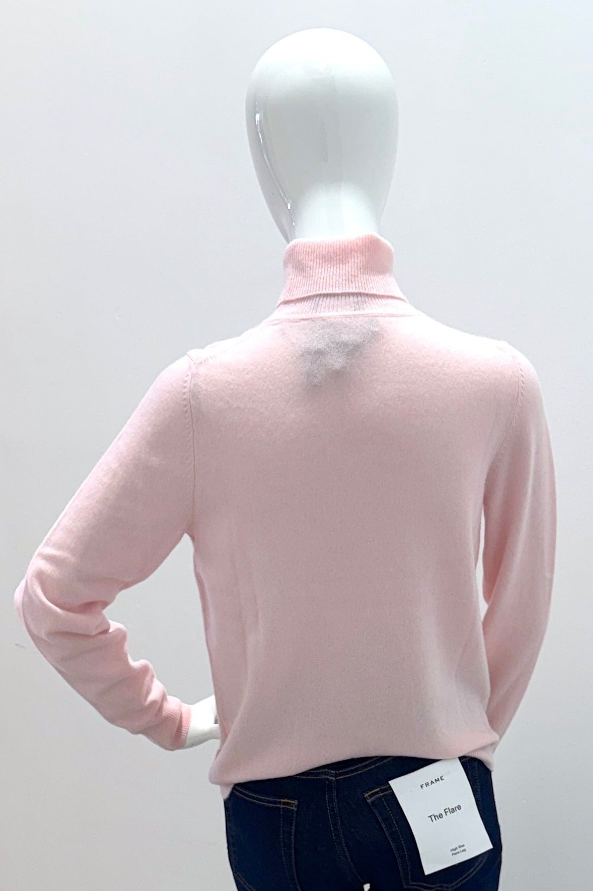 Repeat Organic Cashmere Knitted Pullover Feather