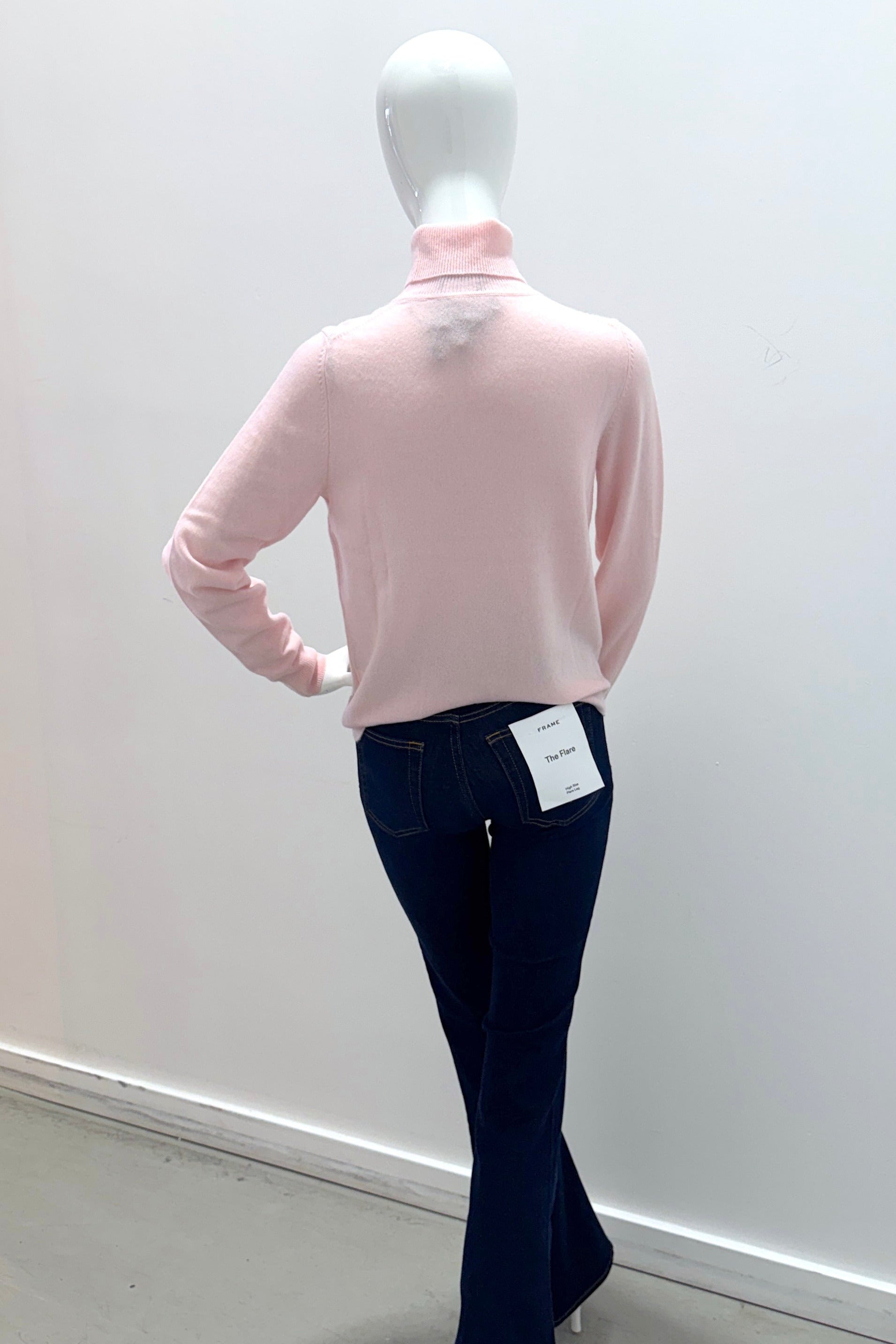 Repeat Organic Cashmere Knitted Pullover Feather