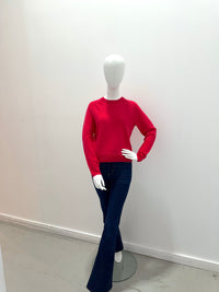 Repeat Organic Cashmere Knitted Pullover Blossom