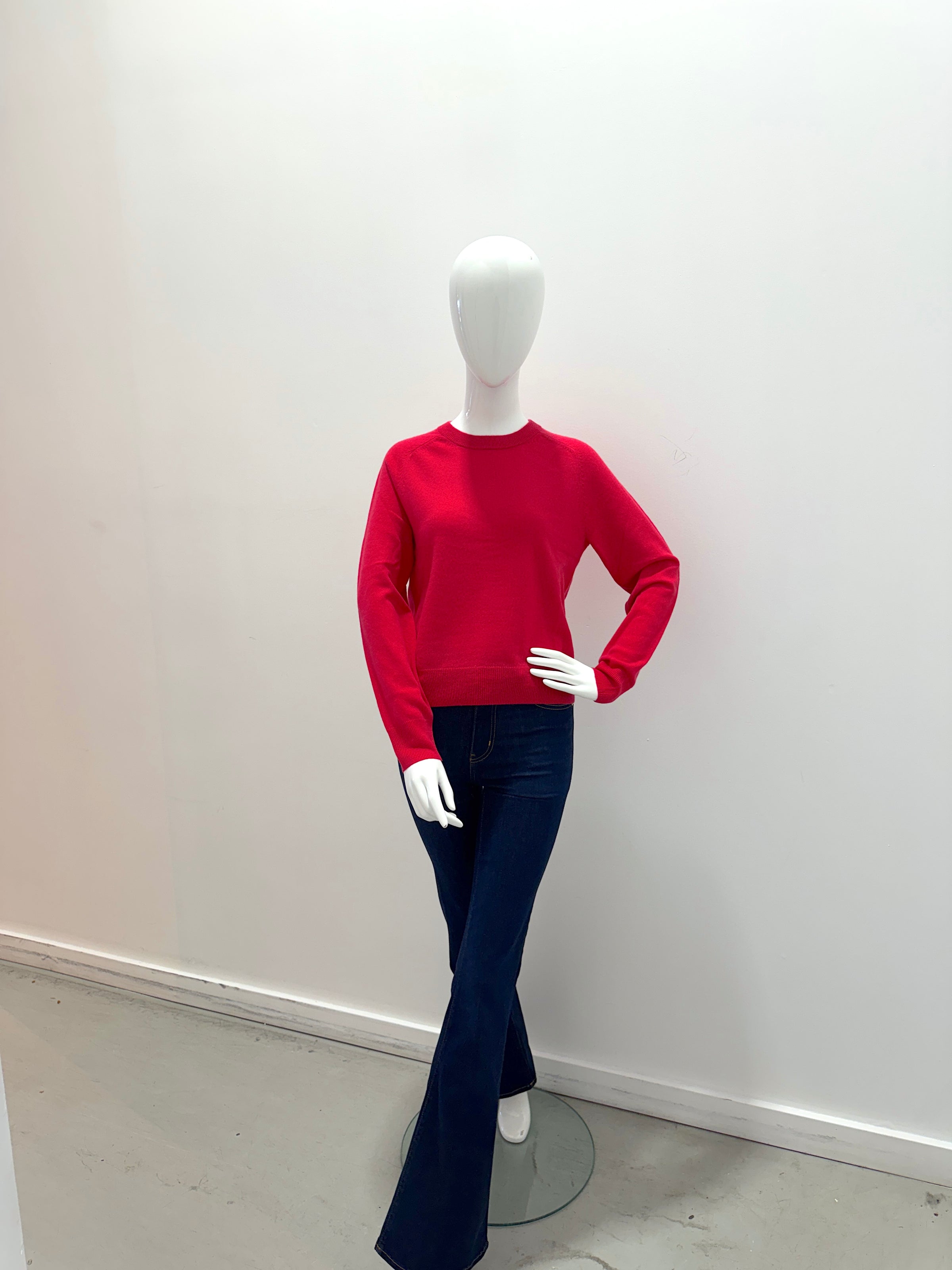 Repeat Organic Cashmere Knitted Pullover Blossom