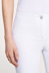 Cambio Cropped Ros Pant Pure White
