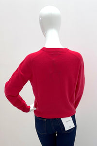 Repeat Organic Cashmere Knitted Pullover Blossom