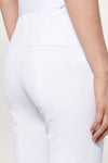 Pantalon Cambio Cropped Ros Blanc Pur