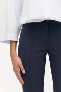 Cambio Ros Navy Classic Trouser Pant
