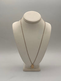 HARAKIRI Amelia Silver Necklace and gold filled oval medallion