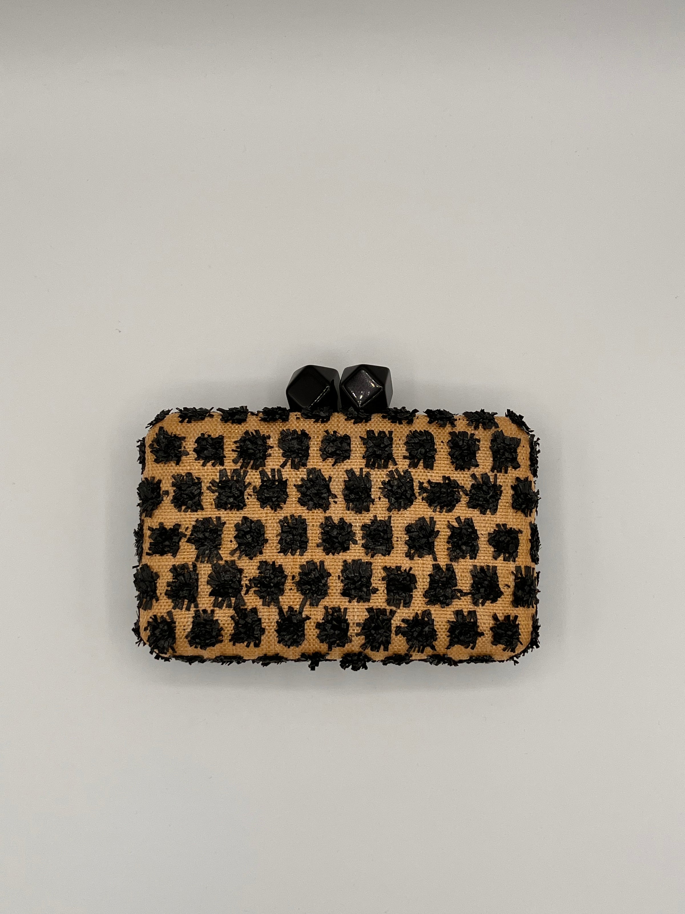 Onyx Texture Clutch