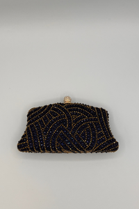 Midnight Bead Clutch