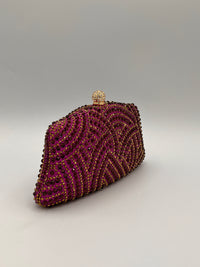 Ruby Night Clutch