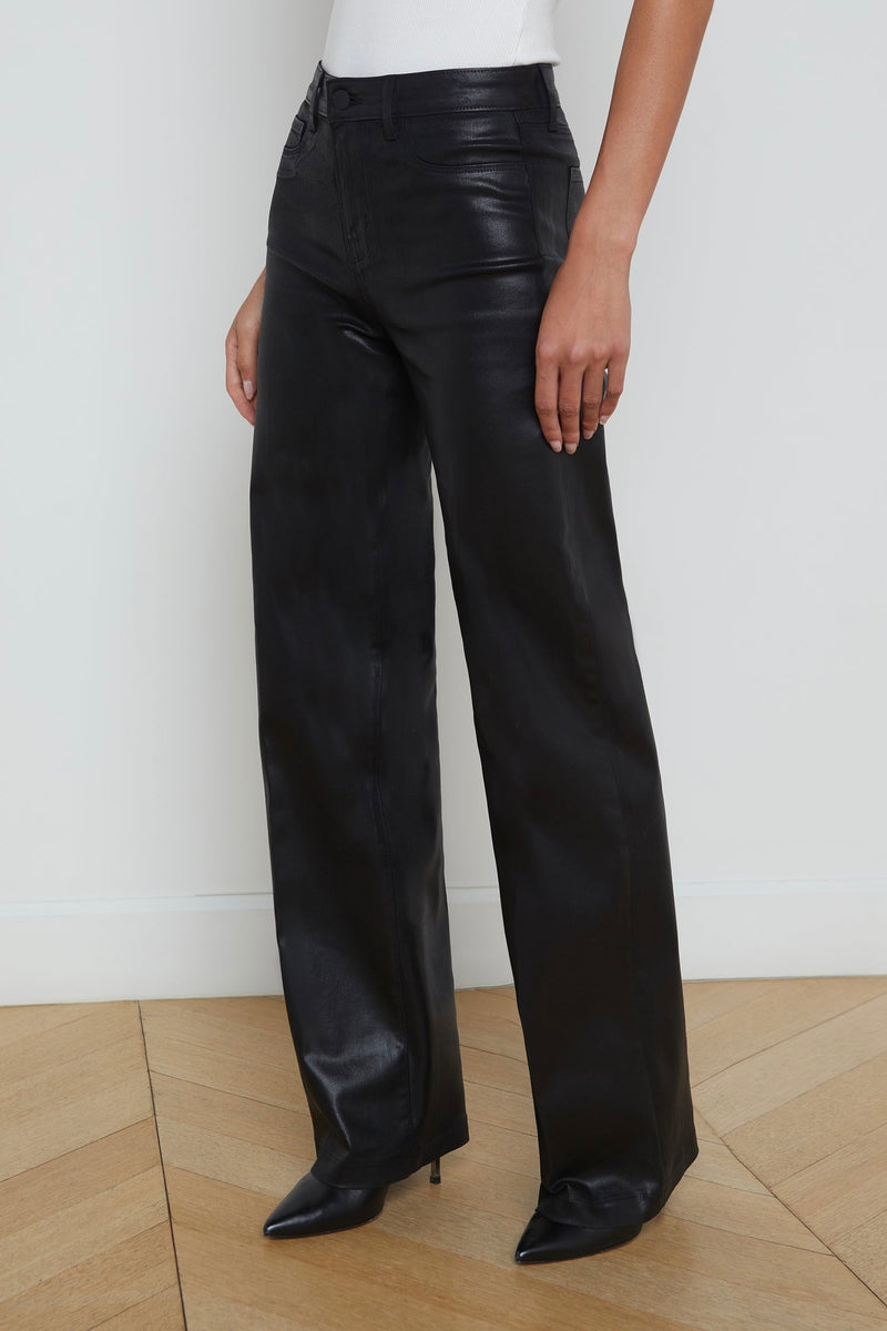 L'Agence Clayton Coated Pant