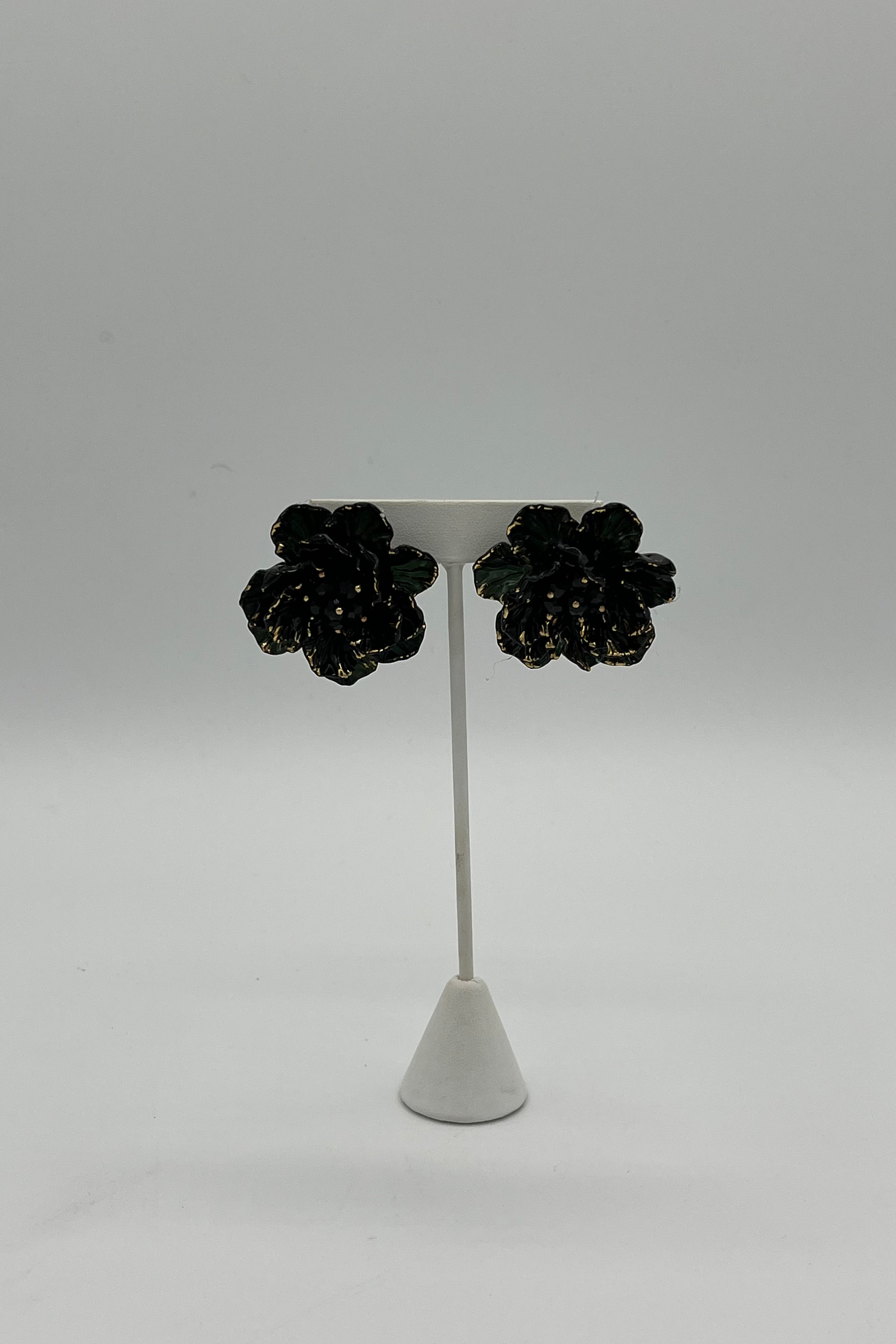 Shadow Floral Earrings