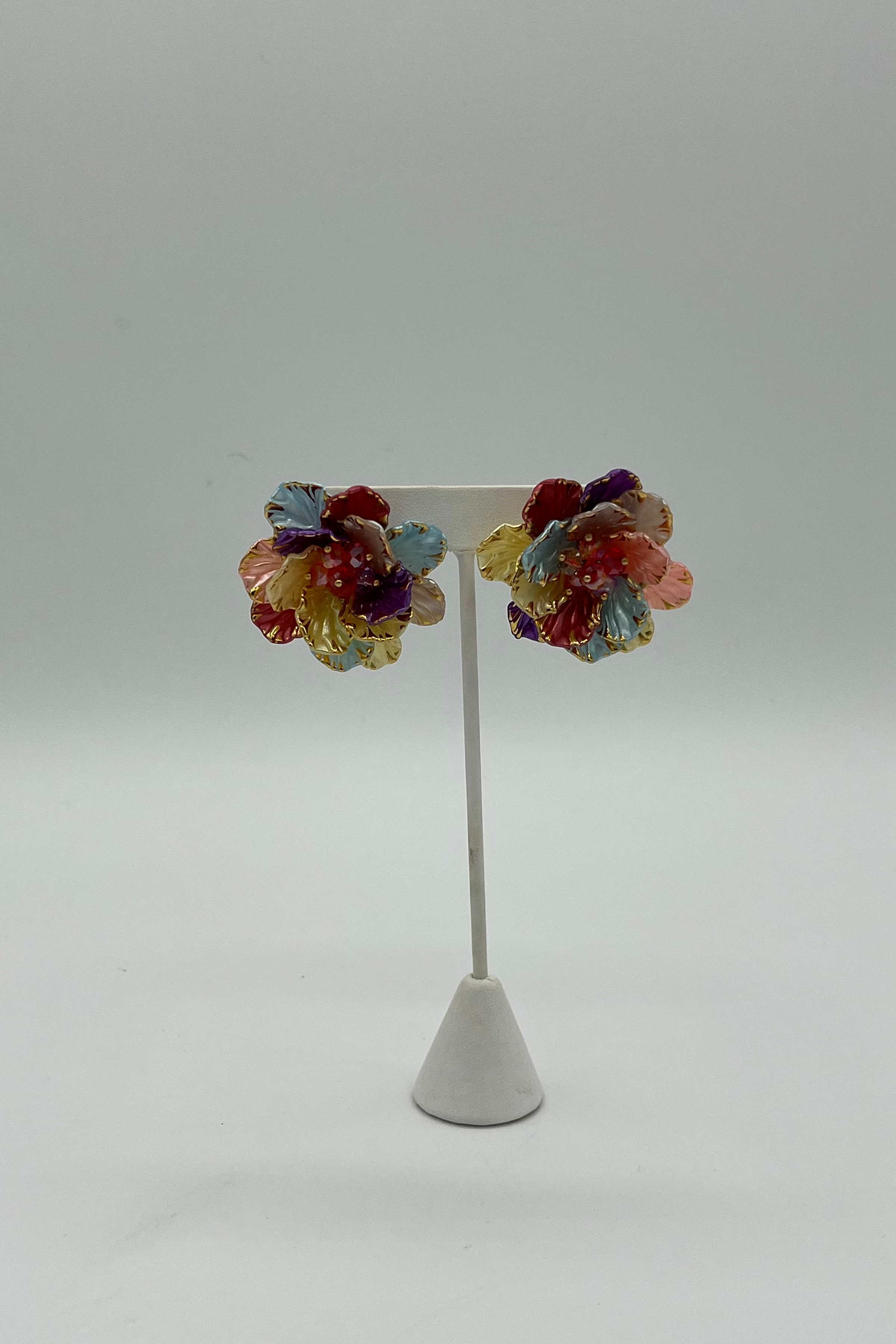 Boucles d'oreilles Floraison